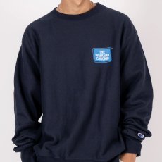 画像9: Happy Weekend Crewneck Sweat Shirts NVY クルーネック スウェット (9)