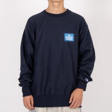 画像3: Happy Weekend Crewneck Sweat Shirts NVY クルーネック スウェット (3)