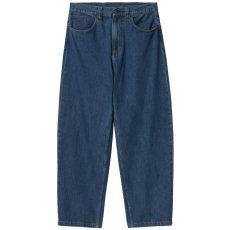 画像2: Brandon Pant Stone Washed Blue パンツ ヘビーウェイト 13.5oz スミスデニム ルーズ ストレート フィット (2)