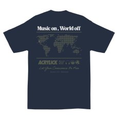 画像3: Music On S/S Tee NVY 半袖 Tシャツ (3)