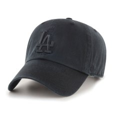 画像1: Los Angeles Dodgers Clean Up Ball Cap Tonal Black ロサンゼルス ドジャース クリーンナップ キャップ 帽子 (1)