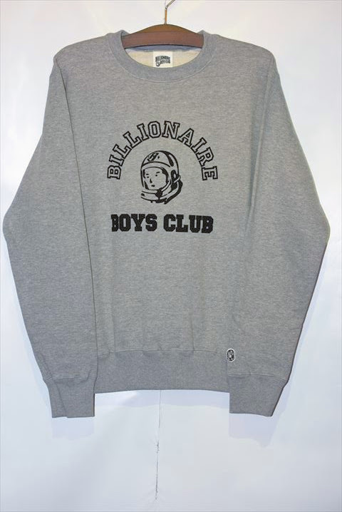 billionaire boys club sweatshirt grey