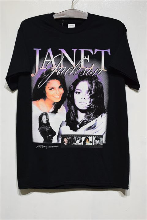 のご購入はご遠慮くださいジャネットジャクソン Tシャツ Janet Jackson
