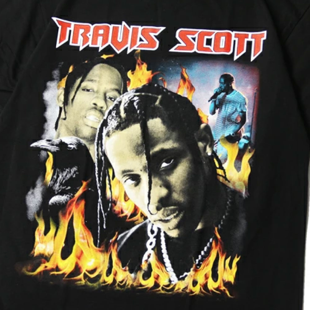 Travis Scott着用　Exodus Tシャツ　トラヴィス・スコットメンズ