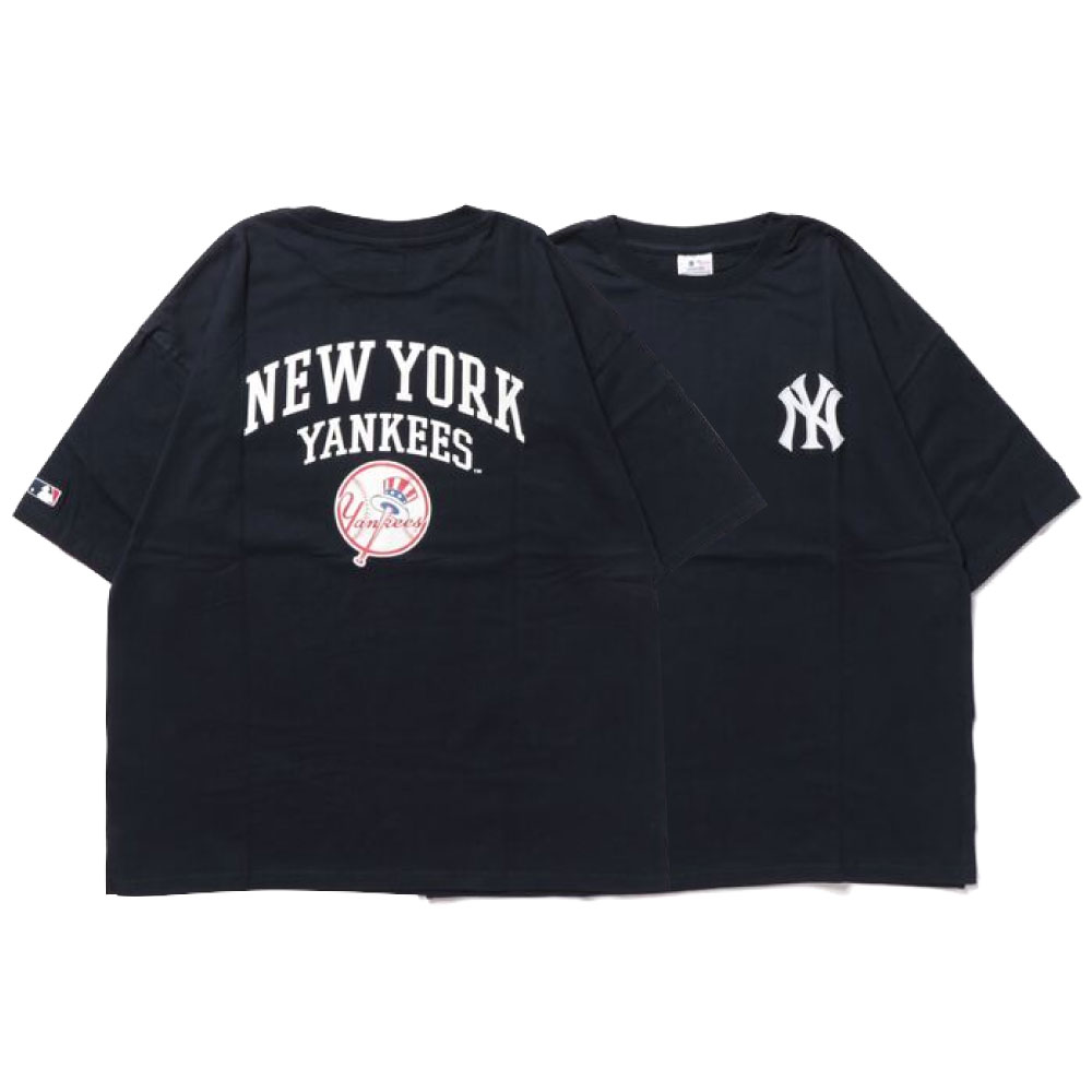 正規取扱店】 公式 MLB (エムエルビー) New York Yankees Logo Tee