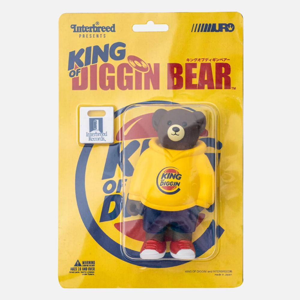 KING OF DIGGIN Bear knick knacks ベアー ソフビ フィギュア DJ MURO